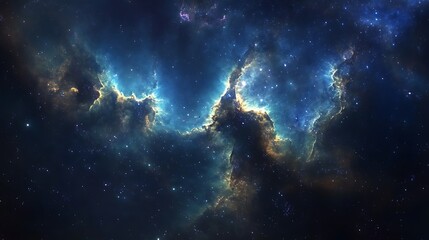 Fototapeta premium Space Galaxy Night Sky With Cosmic Clouds ,Universe science astronomy. Illustration Background