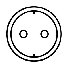 Electrical Outlet line icon