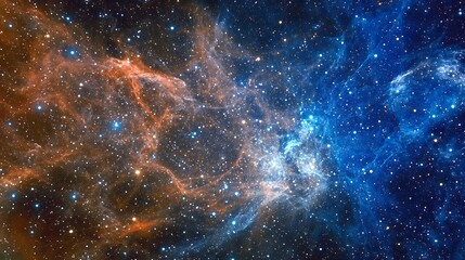 Fototapeta premium Space Galaxy Night Sky With Cosmic Clouds ,Universe science astronomy. Illustration Background