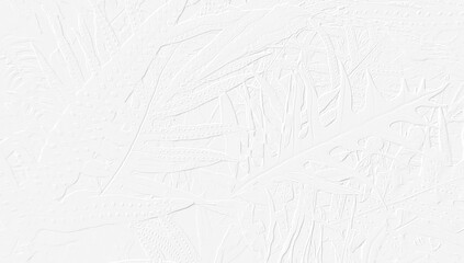 Obraz premium embossed image of leaves