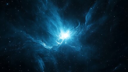 Space Galaxy Night Sky With Cosmic Clouds ,Universe science astronomy. Illustration Background