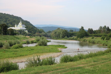 Obraz premium lake in the mountains