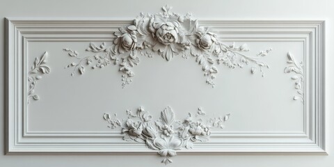 Obraz premium Classic Decorative 3D Wall Panels Design