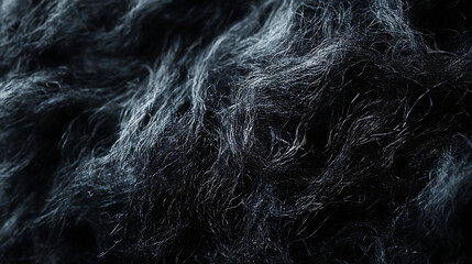 Fototapeta premium Soft Wool Texture in Black and White