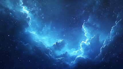 Fototapeta premium Stunning Collection of Cosmic Nebulas and Star-Filled Galaxy Backgrounds – Beautiful Night Sky and Deep Space Wonders in Vivid Colors for Creative Projects