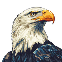 American bald eagle transparent background with png
