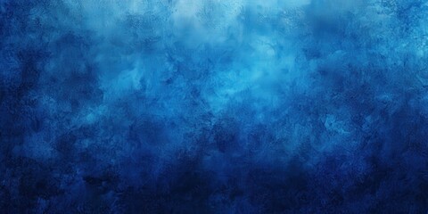 Fototapeta premium Dark Blue Abstract Watercolor Background for Design