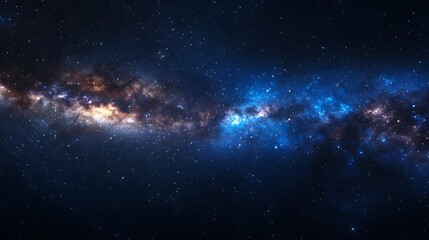 Fototapeta premium Stunning Collection of Cosmic Nebulas and Star-Filled Galaxy Backgrounds – Beautiful Night Sky and Deep Space Wonders in Vivid Colors for Creative Projects