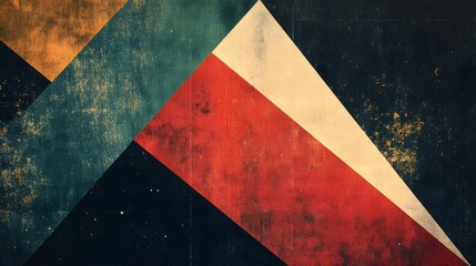 Abstract 2D background with a retro color scheme and grainy textures, hyper-real, sharp images