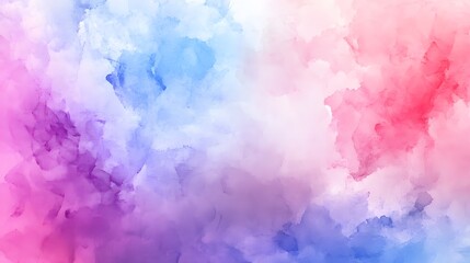 Fototapeta premium 2D abstract background with watercolor textures and smooth transitions, high-quality, sharp illustration