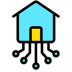 Home Service Icon, home Technology
