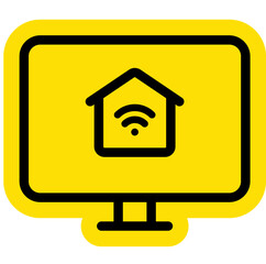Home Service Icon, home Technology