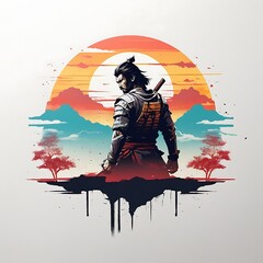 T-shirt design graphic resources 