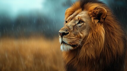 Obraz premium Lion amazing background HD wallpaper