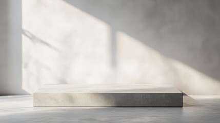 immersive 3d visuals of a modern studio room featuring a table and wall design