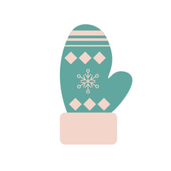 Winter Gloves Illustration