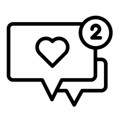 like icon, love, Hearth, Social media icon