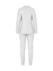 Women Blaze White Business Suit