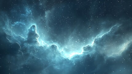 Fototapeta premium Stunning Collection of Cosmic Nebulas and Star-Filled Galaxy Backgrounds – Beautiful Night Sky and Deep Space Wonders in Vivid Colors for Creative Projects