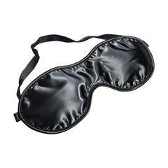 Black Eye Mask on Transparent Background