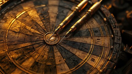 Golden Darts: Aiming for the Bullseye