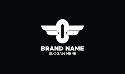 o wing logo, o logo with wing, vector logo o, o logo design, letter o wing logo, letter o logo, modern letter o logo, initial o logo, o monogram, wing o logo