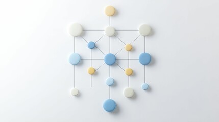Close-up of a Molecular Structure Featuring Colorful Spheres Representing Atoms, Illustrating the Complexity of Chemical Bonds and Interactions in Scientific Research