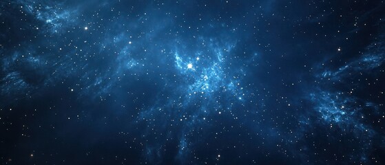 Vibrant Fireworks Under a Starry Night Sky.