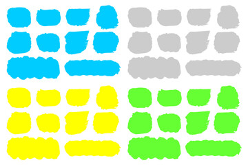 Hand written frame set.