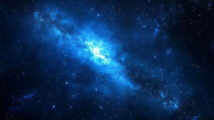 Space Galaxy Night Sky With Cosmic Clouds ,Universe science astronomy. Illustration Background