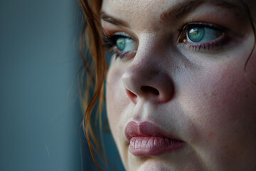 Fototapeta premium Image of people with obesity generative AI technology