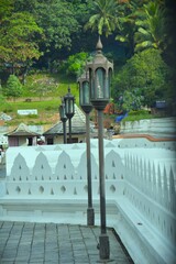 Temple of the tooth relic in Sri Lanka