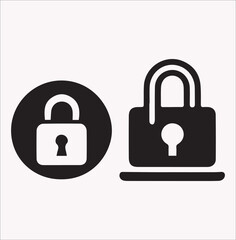 pin code vector icon silhouette on a white background