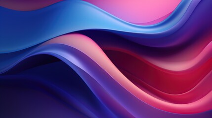 Fototapeta premium Abstract Swirling Gradient Background in Blue, Pink and Purple Colors