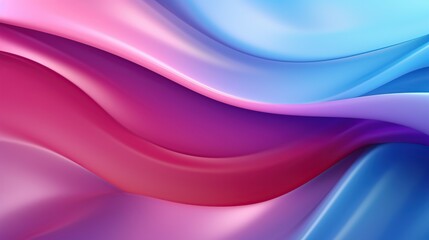 Abstract Pink, Blue, and Purple Swirling Fabric Texture Background