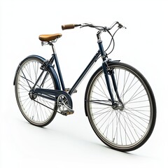 Fototapeta premium Bicycle. Isolate on white background.