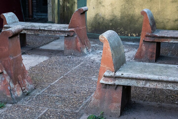 banco de cemento