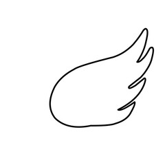 Hand Drawn Wings 