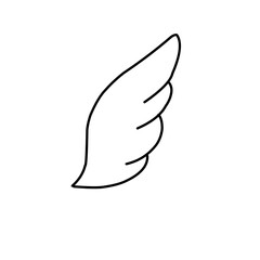 Hand Drawn Wings 