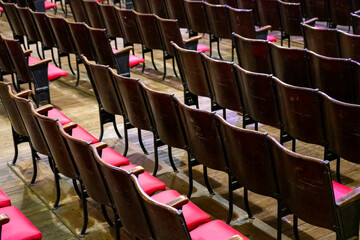 butacas de sala de teatro