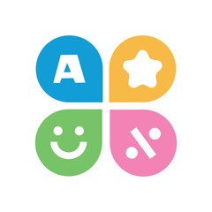 Children center education club logo vector