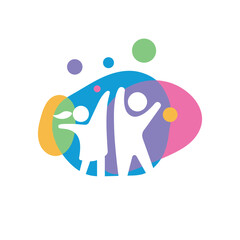 Children center education club logo vector