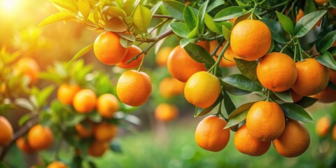 Orange tree branch filled with ripe fruits, orange, tree, branch, fruit, agriculture, fresh, organic, healthy, vitamin C, harvest