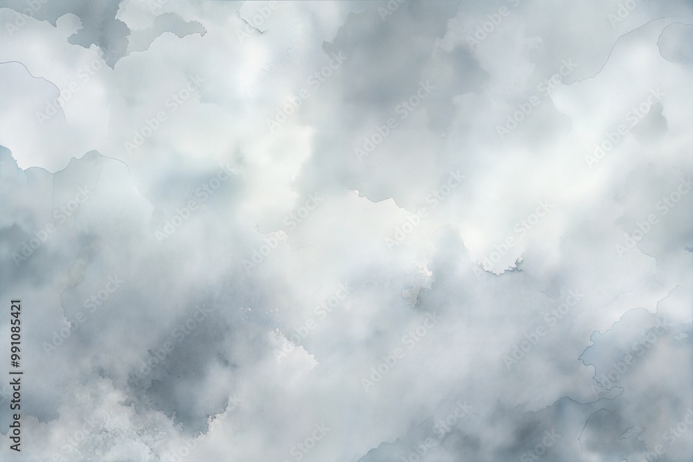 Canvas Prints abstract watercolor cloud background for artistic projects