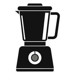 blender silhouette vector white background.