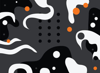 Naklejka premium Fluidity Set Background 17