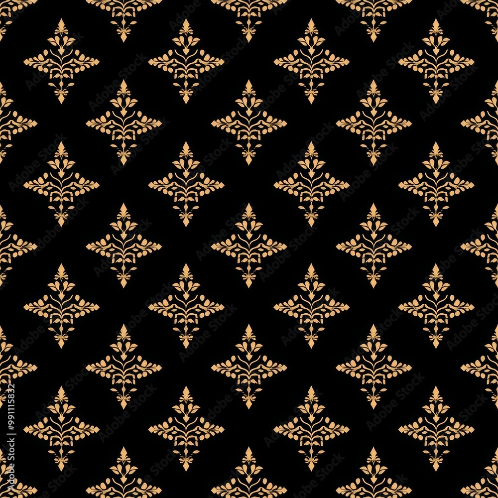 Poster an elegant design for kwanzaa with a repeating pattern in bright colors