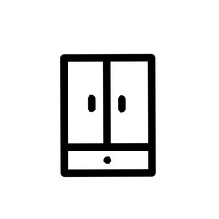 Furniture icon set vector illustration