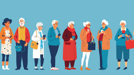 A bank hosting workshops to teach senior citizens how to use digital banking services, ensuring their financial independence and security.