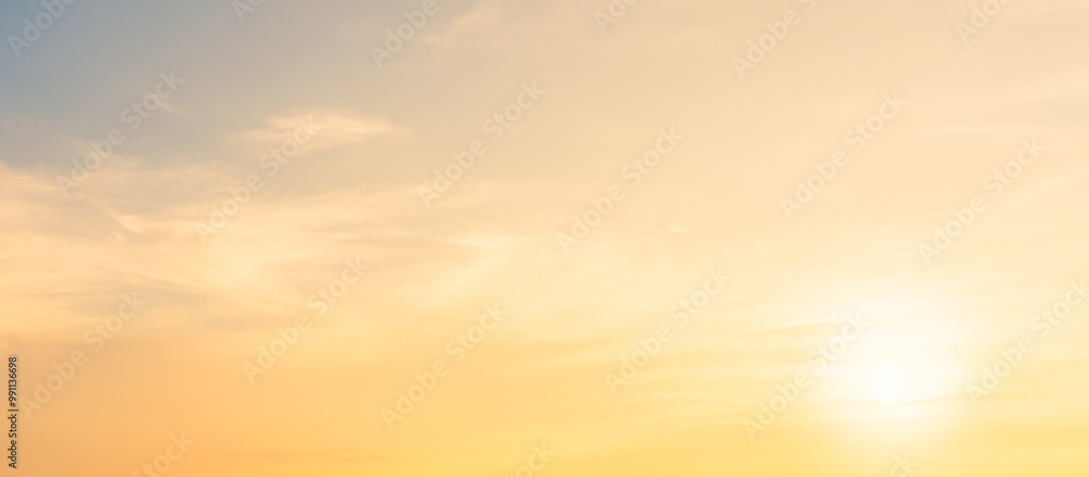 Canvas Prints sunset sky with clouds